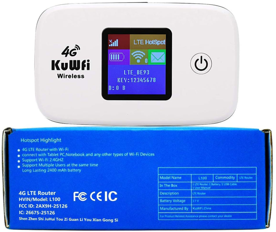 Router Rauter WIFI Internet Inalambrico 4G LTE 3G Desbloqueado Recargable