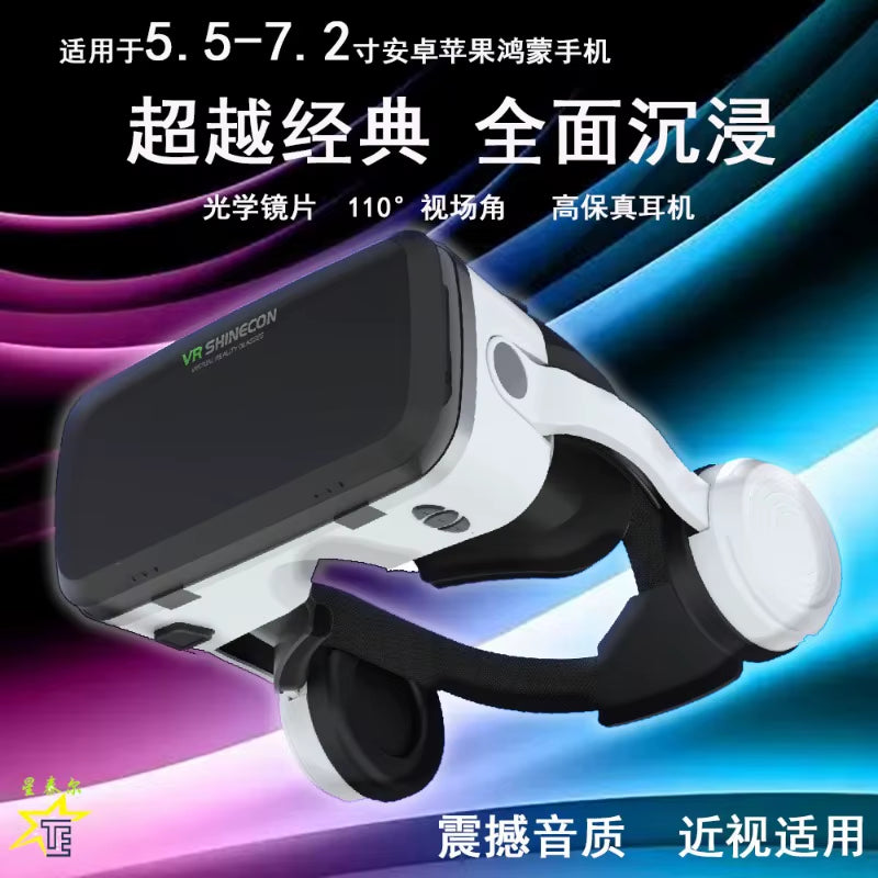 Virtual Reality Casque Helmet 3D Glasses for Smartphone Smart Phone Headset Goggles Binoculars Video Game Wirth Lens