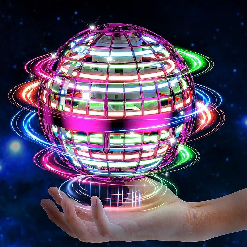 2025 Hottest! Cosmic Fly Ball - Boomerang Hover, Galaxy - Spin Effect, Drone - like Track. Cool Toy for 6 - 12S & Teens, Perfect for Outdoor Play,The Best Gifts for Halloween, Easter, and Christmas