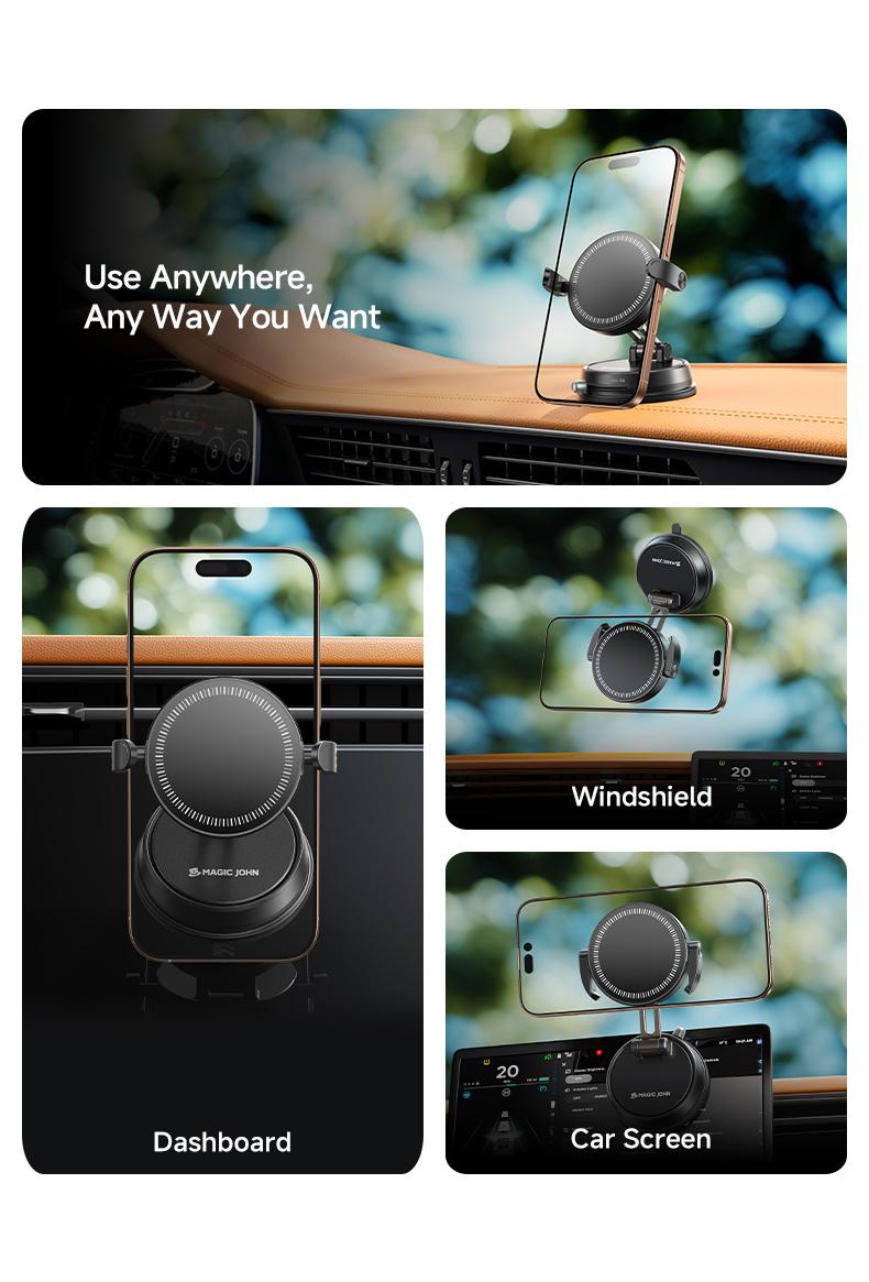 📱 Soporte Magnético de Auto 360°📱