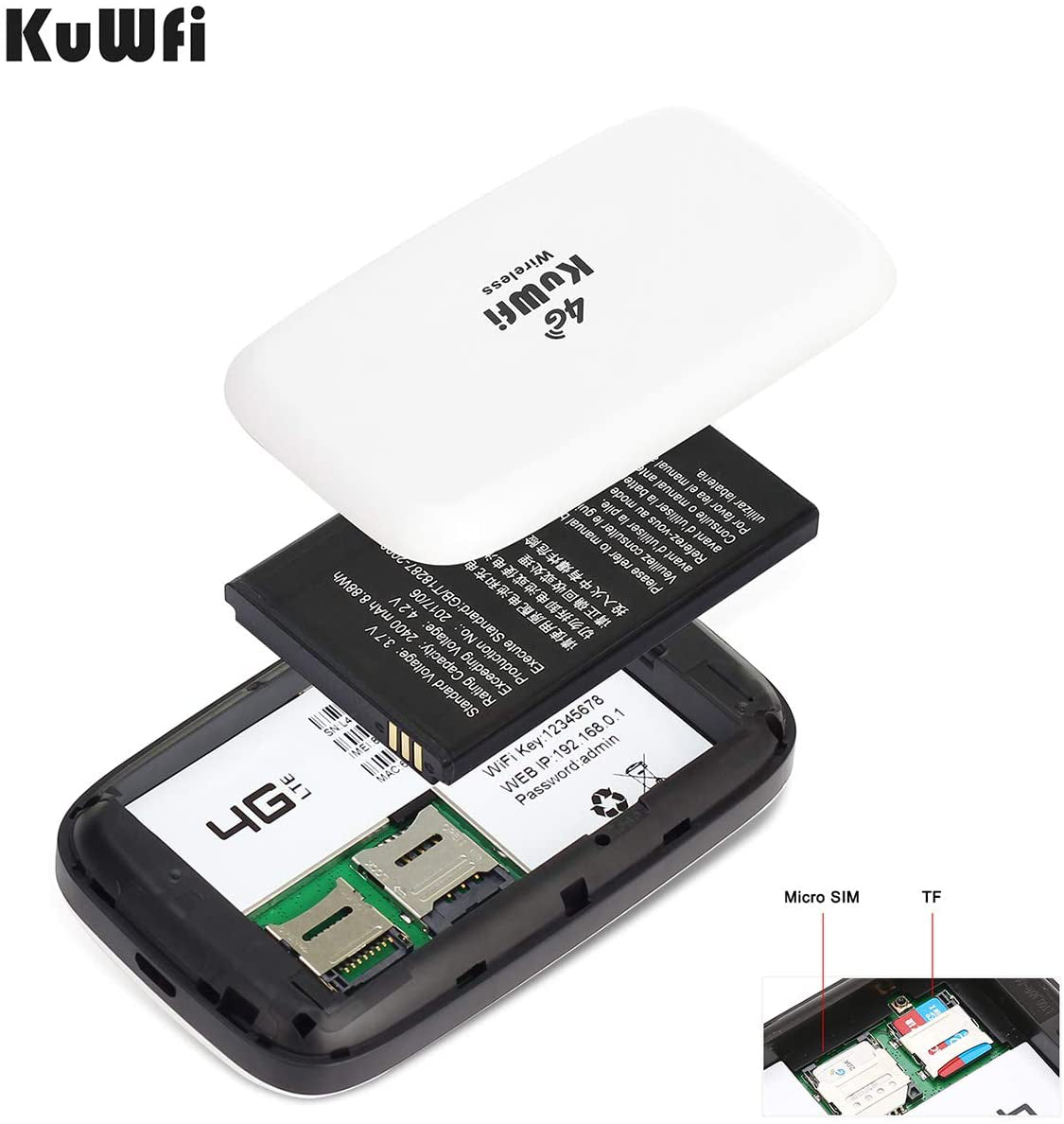 Router Rauter WIFI Internet Inalambrico 4G LTE 3G Desbloqueado Recargable