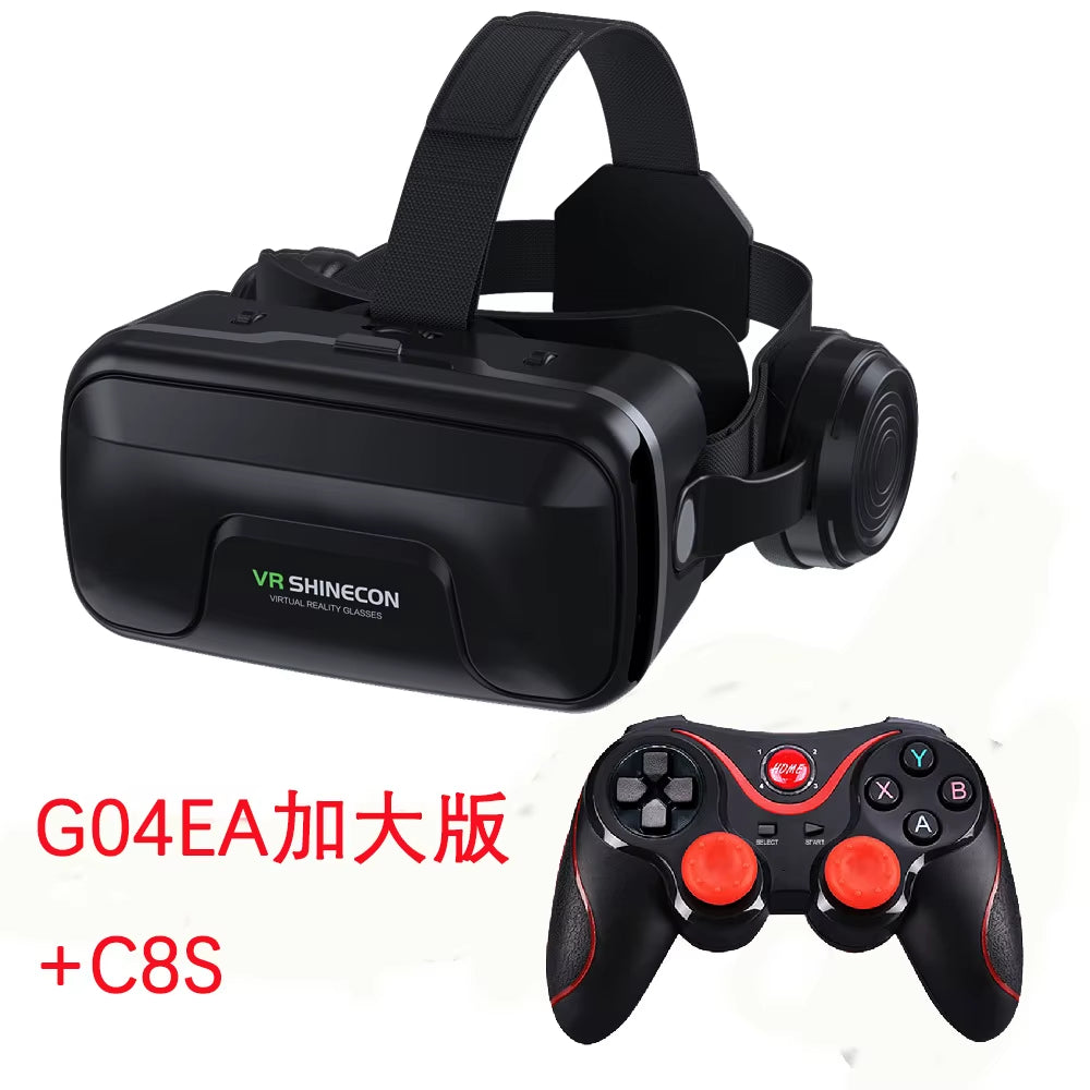 Virtual Reality Casque Helmet 3D Glasses for Smartphone Smart Phone Headset Goggles Binoculars Video Game Wirth Lens