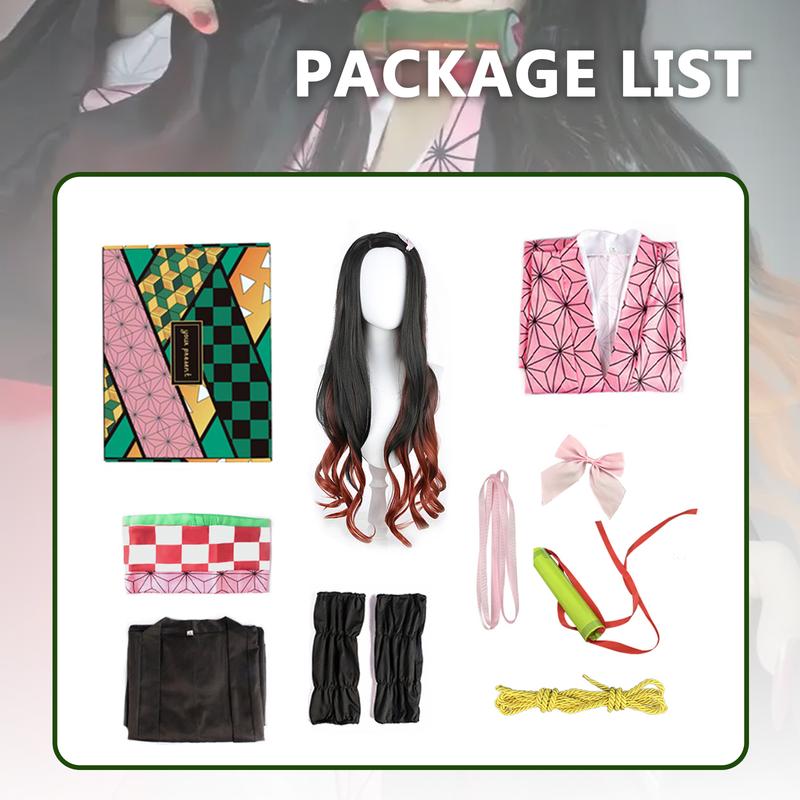 🌸 Kit de Cosplay Todo en Uno – ¡Transforma tu Look de Anime!