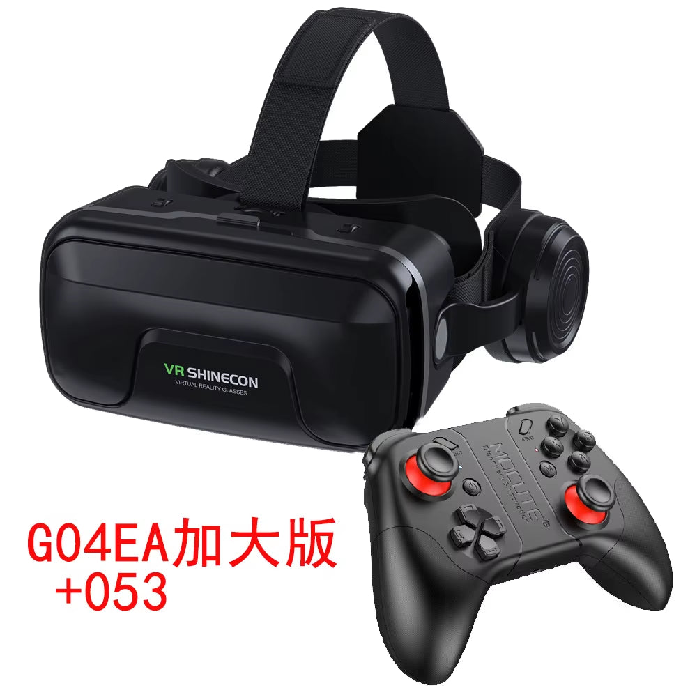 Virtual Reality Casque Helmet 3D Glasses for Smartphone Smart Phone Headset Goggles Binoculars Video Game Wirth Lens
