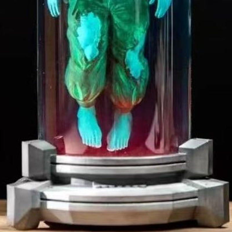 2025 DBG0. Ku Figure Transformedinto a Water Lamp Resin Handicraftdisplay Piece for Movies Anddecorative Items