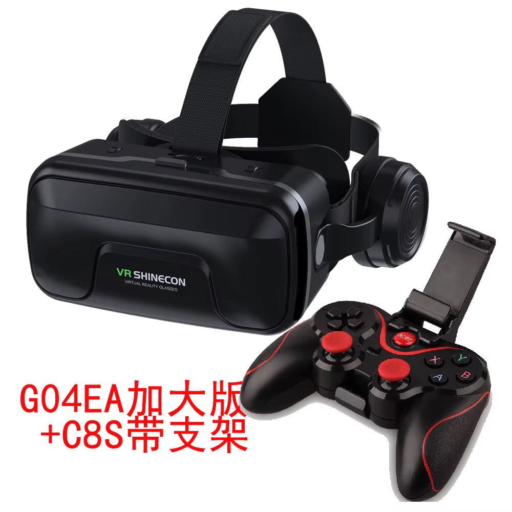Virtual Reality Casque Helmet 3D Glasses for Smartphone Smart Phone Headset Goggles Binoculars Video Game Wirth Lens