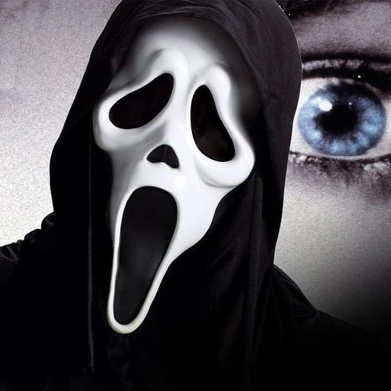 Halloween Mask Natural Latex Scary Skull Mask Horror Full Head Masque Halloween Party Costume Cosplay Props