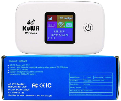 Router Rauter WIFI Internet Inalambrico 4G LTE 3G Desbloqueado Recargable