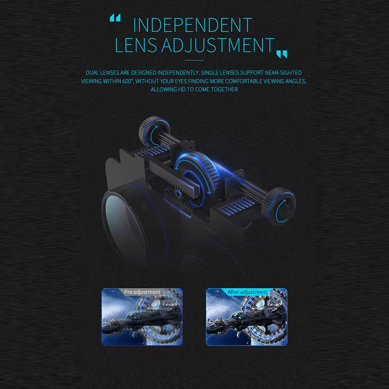 VR Shinecon Casque Helmet 3D Glasses Virtual Reality for Smartphone Smart Phone Headset Goggles Binoculars Video Game Wirth Lens