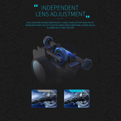 VR Shinecon Casque Helmet 3D Glasses Virtual Reality for Smartphone Smart Phone Headset Goggles Binoculars Video Game Wirth Lens