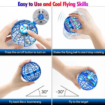 2025 Hottest! Cosmic Fly Ball - Boomerang Hover, Galaxy - Spin Effect, Drone - like Track. Cool Toy for 6 - 12S & Teens, Perfect for Outdoor Play,The Best Gifts for Halloween, Easter, and Christmas