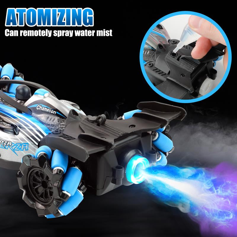 360° Remote Control Stunt Car – Rechargeable RC Drift Car, Double-Sided Driving, All-Terrain, High-Speed Climbing Vehicle with LED Lights for Kids & Adults