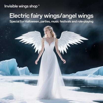 Handmade Wings Electric Wings Clothing and Accessories Perfect for Cosplay Role-Playing Halloween Gift Performing Equipment and Paeties Invisible Wings Shop.