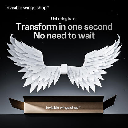Handmade Wings Electric Wings Clothing and Accessories Perfect for Cosplay Role-Playing Halloween Gift Performing Equipment and Paeties Invisible Wings Shop.