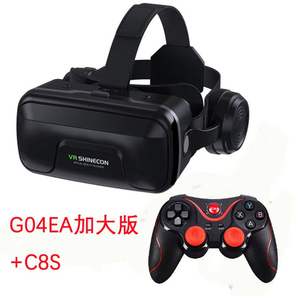 Virtual Reality Casque Helmet 3D Glasses for Smartphone Smart Phone Headset Goggles Binoculars Video Game Wirth Lens