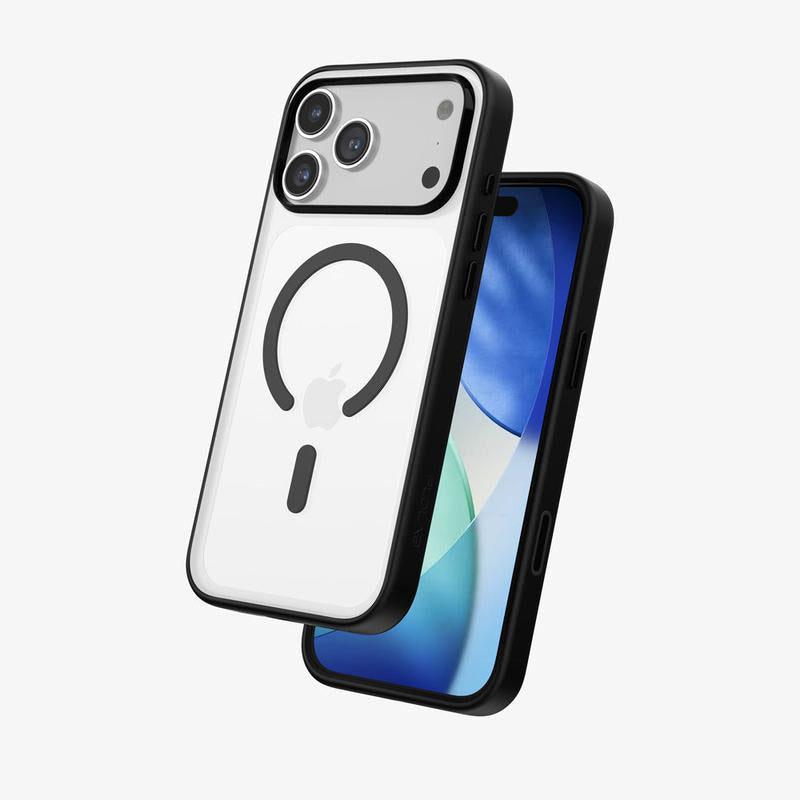 FLOLAB Surtect Tri-Fusion Magsafe Compatible Case – Iphone 17 Series (Black Frost)