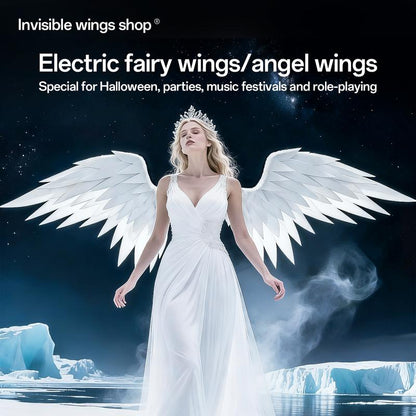 Handmade Wings Electric Wings Clothing and Accessories Perfect for Cosplay Role-Playing Halloween Gift Performing Equipment and Paeties Invisible Wings Shop.