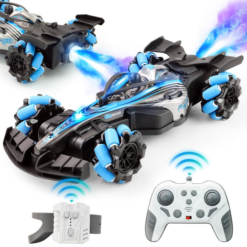 360° Remote Control Stunt Car – Rechargeable RC Drift Car, Double-Sided Driving, All-Terrain, High-Speed Climbing Vehicle with LED Lights for Kids & Adults