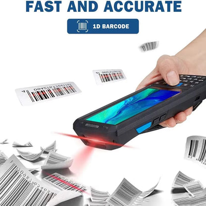 Handheld PDA Android 13 Terminal Touch Screen 2D Barcode Scanner 4G Lte Wifi Bluetooth GPS Rugged Data Collector Terminal