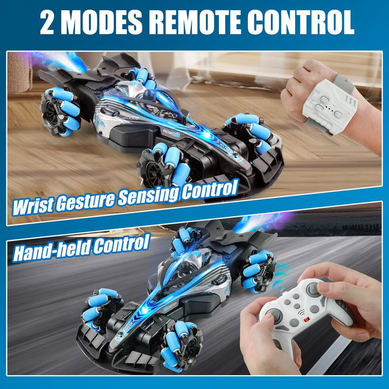 360° Remote Control Stunt Car – Rechargeable RC Drift Car, Double-Sided Driving, All-Terrain, High-Speed Climbing Vehicle with LED Lights for Kids & Adults