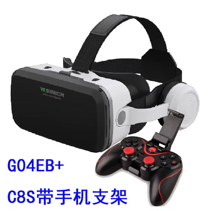 Virtual Reality Casque Helmet 3D Glasses for Smartphone Smart Phone Headset Goggles Binoculars Video Game Wirth Lens